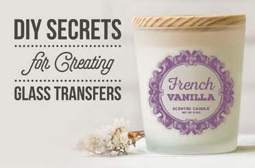  French vanilla scented candle.