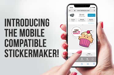 Introducing the Mobile Compatible Stickermaker.