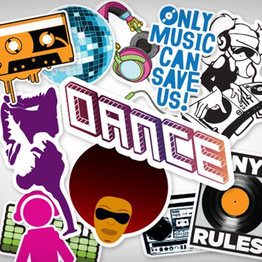 Dance Stickers 