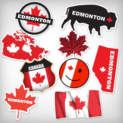 Edmonton Stickers 