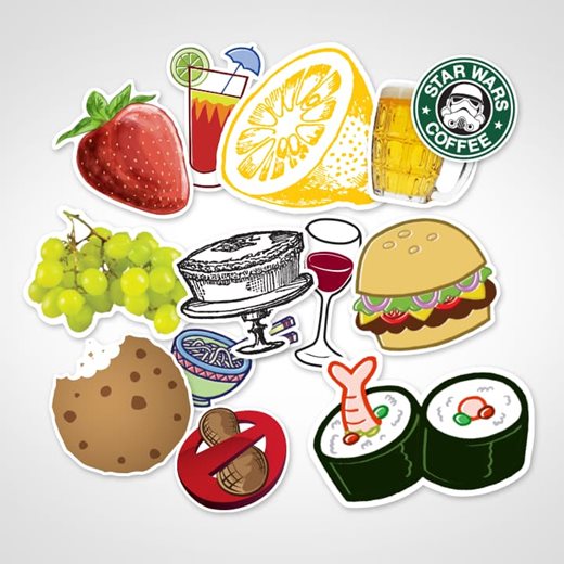 Food & Drink Stickers