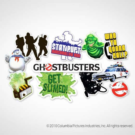 Ghostbusters Stickers 