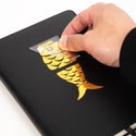 Gold Foil UV DTF: Custom Metallic 3D Image Transfers 3