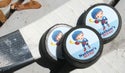 Hockey Puck Stickers and Labels 2
