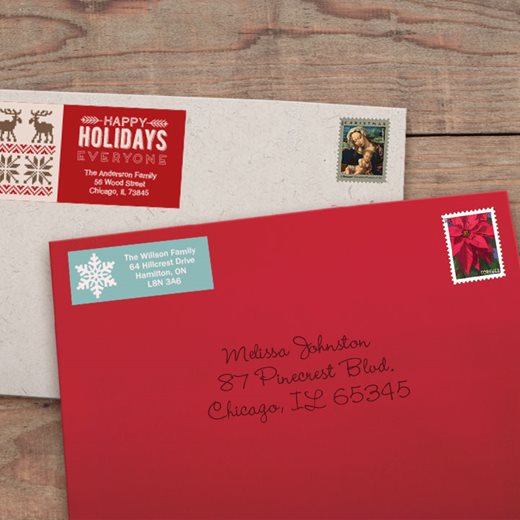 Holliday Labels