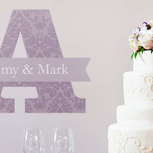 Monogram Wall Decals