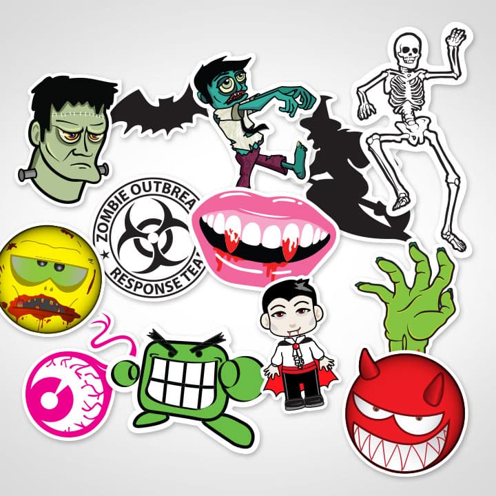 Custom Monster Stickers  Highest Quality Stickers
