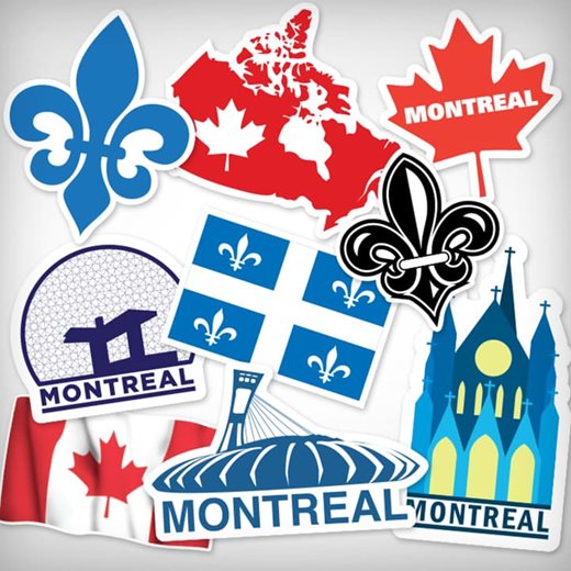 Montreal Stickers 