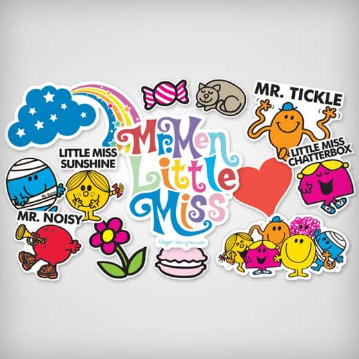 Mr. Men Little Miss Stickers 