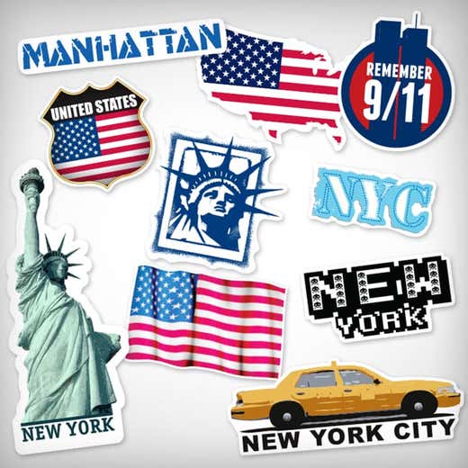 Custom New York Stickers | 100% Quality Guaranteed