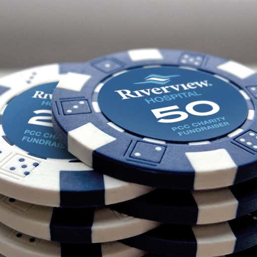 Poker Chip Labels