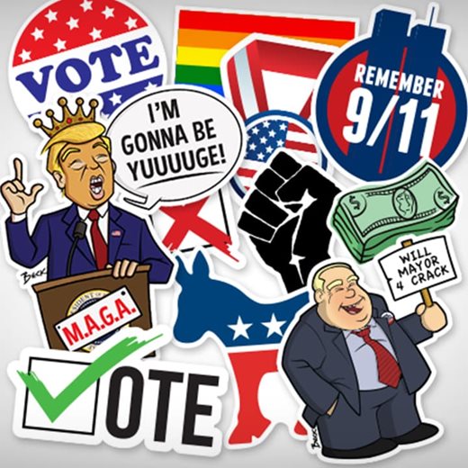Political Stickers 