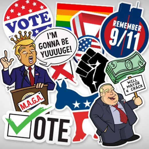 Polition Sticker Custom Political Stickers | Top Quality Stickers
