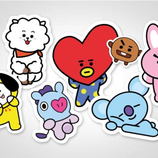 BTS Stickers