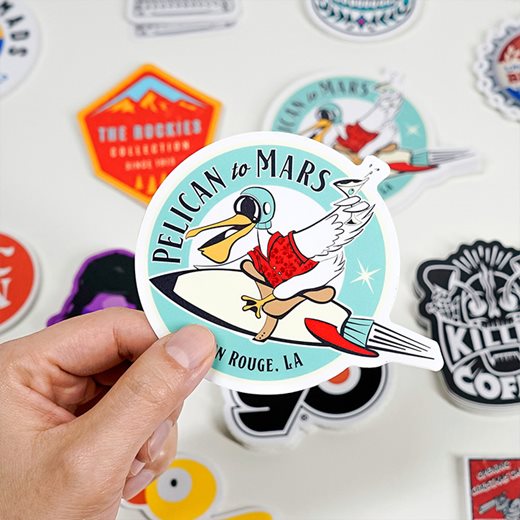 Custom Vinyl Stickers | Removable Without Residue Guaranteed | Canada 1