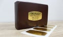 Gold foil labels 1