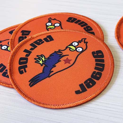 StickerYou Custom Patches Printed on Canvas | StickerYou Products