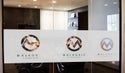 Custom Frosted Vinyl Window Graphic Decals 1