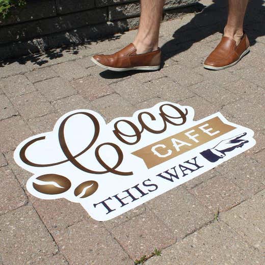 Durable Outdoor Street Decals