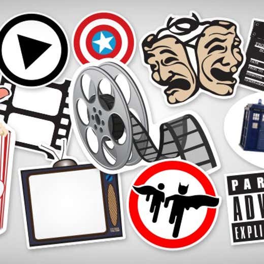TV & Movie Stickers 
