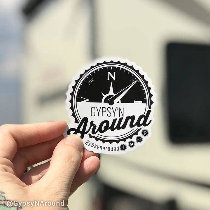 Vinyl Logo Stickers Durable & Long Lasting