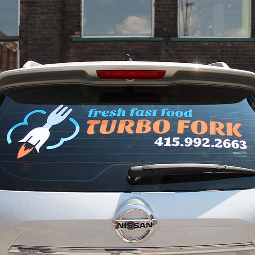 Vinyl Window Graphics, Car Decals