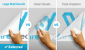 Logo Custom Wall Decals: StickerYou UK 4