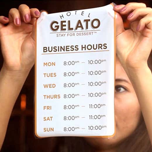 Clear Hours Stickers