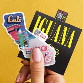 Peel Tab Stickers