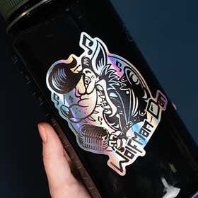 Holographic Die-Cut Stickers
