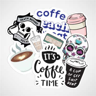 Coffee Stickers