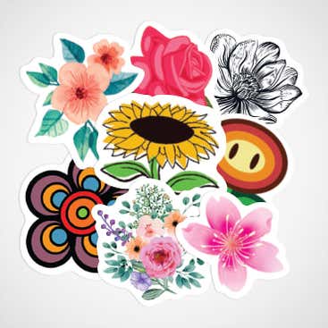 Flower Stickers