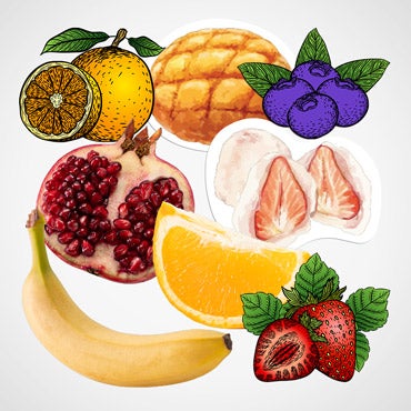 Food Stickers: Order Custom Vinyl Sticker Designs of Foods