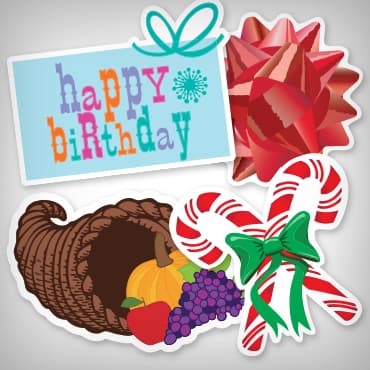 Custom Holiday Stickers | Highest Quality Stickers