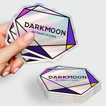 Holographic Die-Cut Stickers
