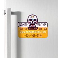 Custom Crystal Refrigerator Magnet Stickers - Brilliant Promos