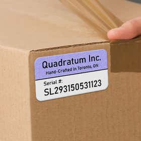 Custom Serial Number Labels