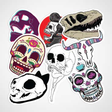 Skull Stickers