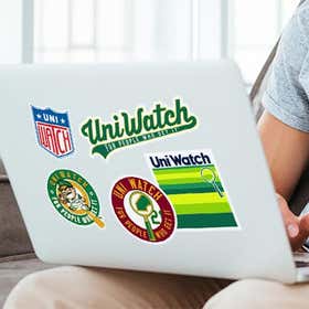Uni Watch Sticker Pages