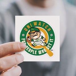 Uni Watch Sticker Singles