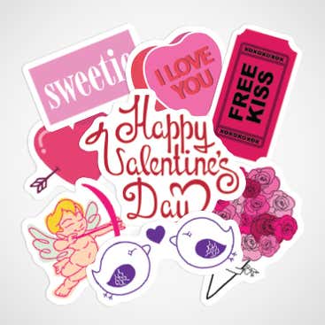 Valentine Stickers