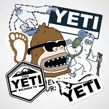 Yeti Stickers