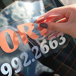 Custom Clear Decals