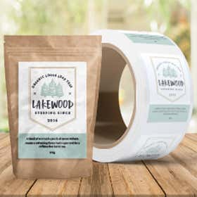 Custom Eco-Friendly Roll Labels