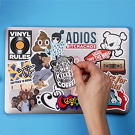 Custom Laptop Stickers