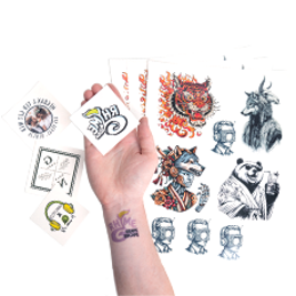 Custom Temporary Tattoos