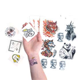 Custom Temporary Tattoos