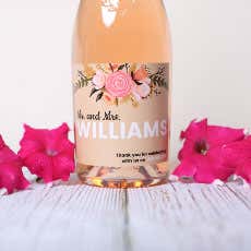 Custom Wedding Wine Labels