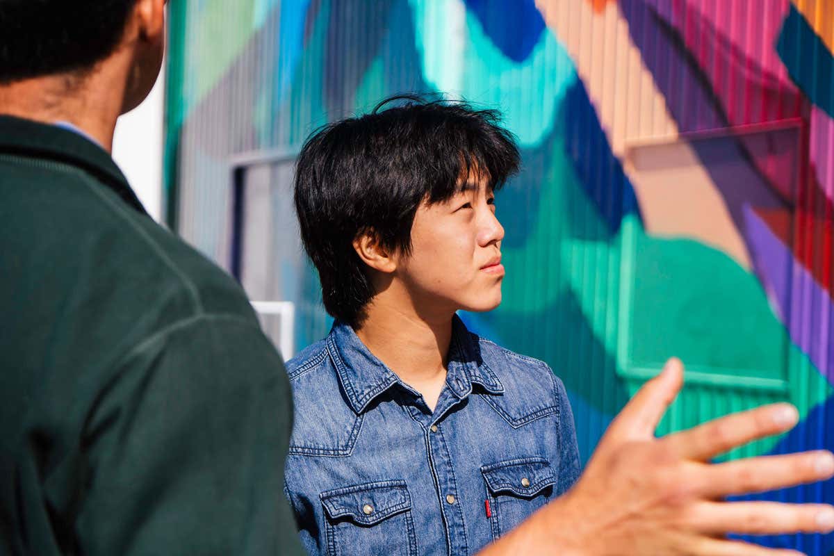 Photo of a person at the YZD Art Centre