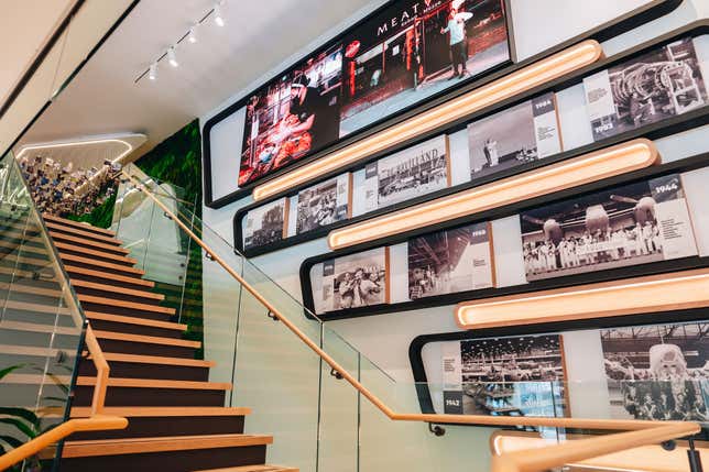 Photo of interior of YZD Experience Centre